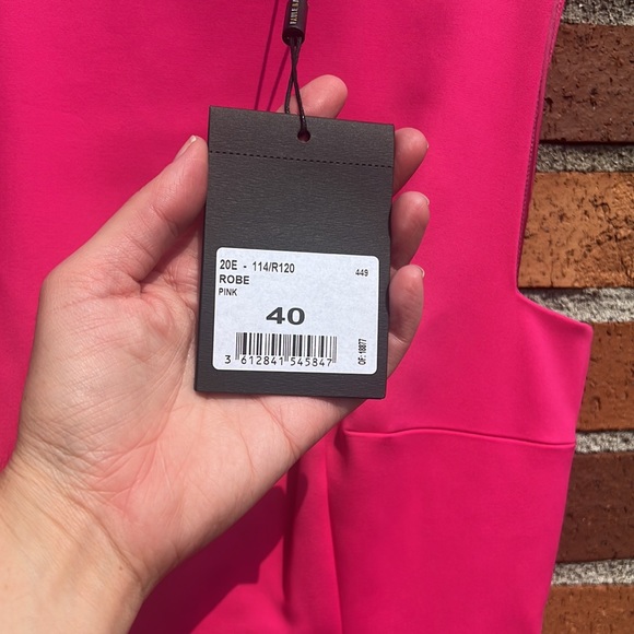 NWT PAULE KA Robe Pink formal mid length sleeveless dress 20E- 114/R120 - Picture 9 of 17